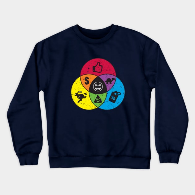 Pick Two Crewneck Sweatshirt by khefley83@gmail.com